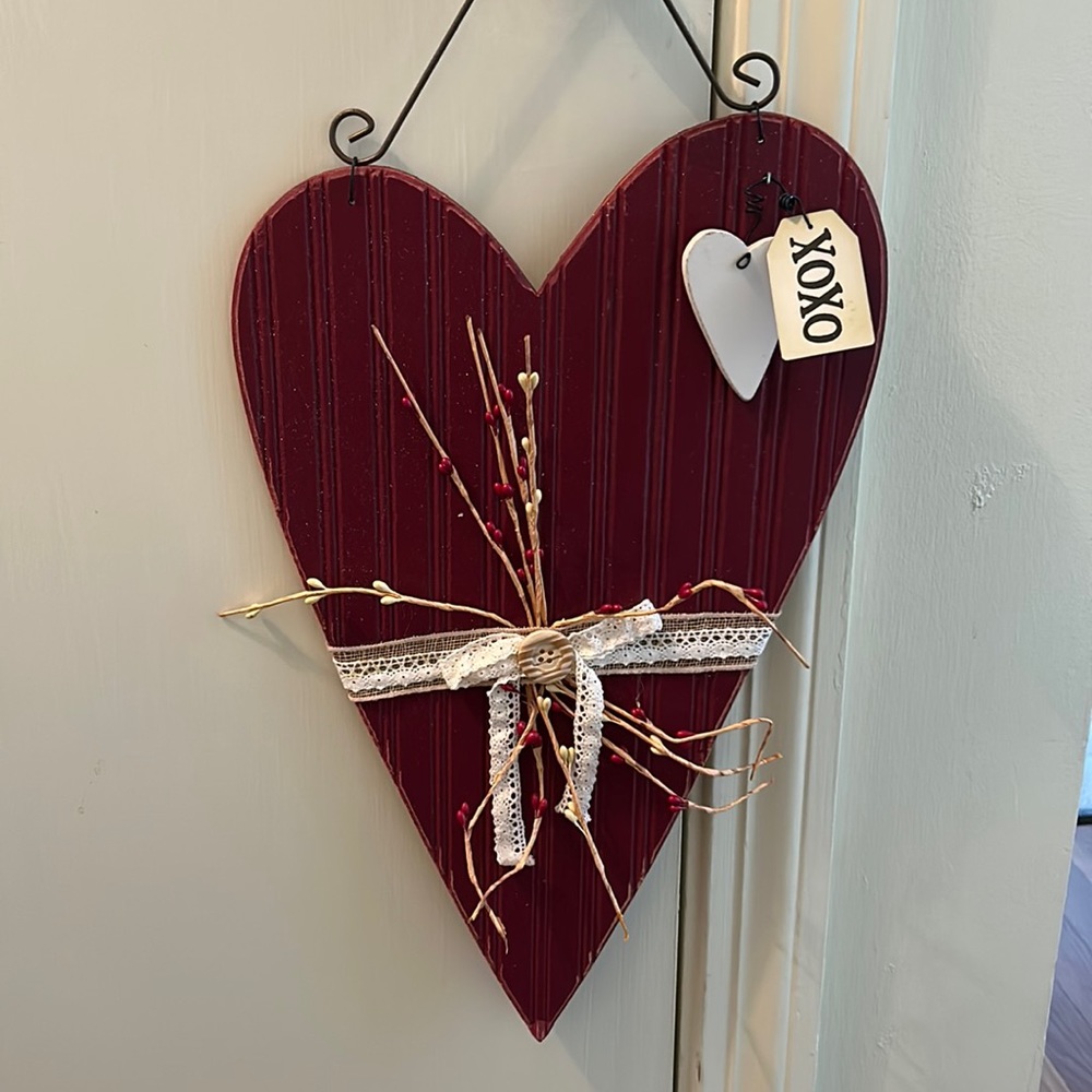 Heart door hanging
